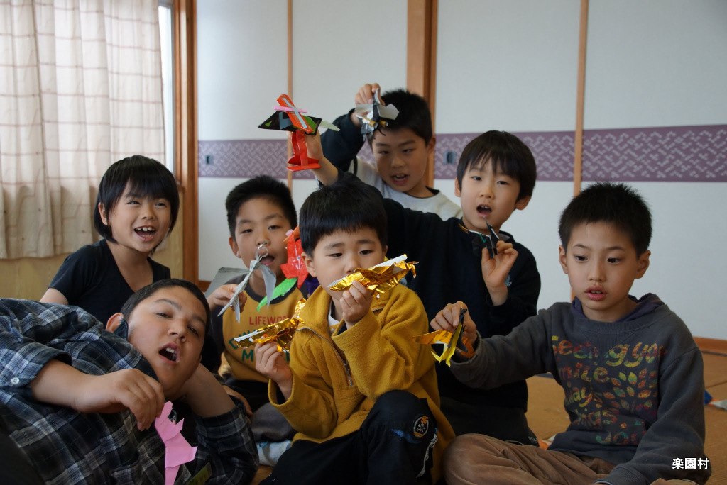 日記～春の子ども楽園村７日目　春日山